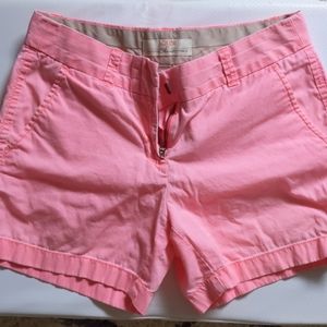 J crew broken in Chino shorts
